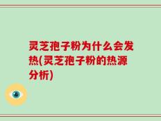 灵芝孢子粉为什么会发热(灵芝孢子粉的热源分析)