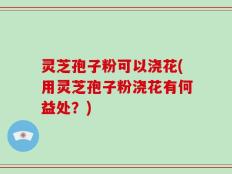 灵芝孢子粉可以浇花(用灵芝孢子粉浇花有何益处？)