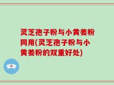 灵芝孢子粉与小黄姜粉同用(灵芝孢子粉与小黄姜粉的双重好处)