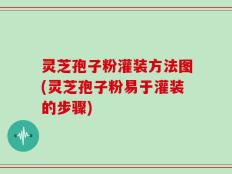 灵芝孢子粉灌装方法图(灵芝孢子粉易于灌装的步骤)