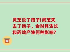 灵芝没了孢子(灵芝失去了孢子，会对其生长和药效产生何种影响？