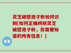 灵芝破壁孢子粉如何识别(如何正确辨别灵芝破壁孢子粉，你需要知道的所有信息！)