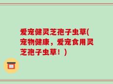 爱宠健灵芝孢子虫草(宠物健康，爱宠食用灵芝孢子虫草！)