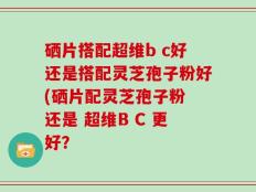 硒片搭配超维b c好还是搭配灵芝孢子粉好(硒片配灵芝孢子粉 还是 超维B C 更好？