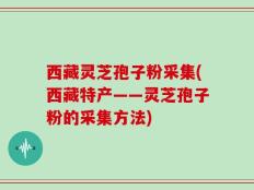 西藏灵芝孢子粉采集(西藏特产——灵芝孢子粉的采集方法)