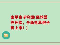 虫草孢子粉图(强效营养补给，全新虫草孢子粉上市！)