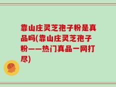 靠山庄灵芝孢子粉是真品吗(靠山庄灵芝孢子粉——热门真品一网打尽)