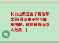 长白山灵芝孢子粉仙草之首(灵芝孢子粉与仙草搭配，赋能长白山惊人效果！)