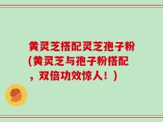 黄灵芝搭配灵芝孢子粉(黄灵芝与孢子粉搭配，双倍功效惊人！)