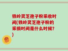 铁岭灵芝孢子粉采收时间(铁岭灵芝孢子粉的采摘时间是什么时候？)