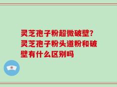 灵芝孢子粉超微破壁？灵芝孢子粉头道粉和破壁有什么区别吗