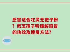 感冒适合吃灵芝孢子粉？灵芝孢子粉缓解感冒的功效及使用方法？
