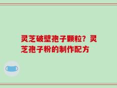 灵芝破壁孢子颗粒？灵芝孢子粉的制作配方