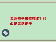 灵芝孢子去壁技术？什么是灵芝孢子
