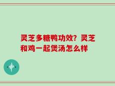灵芝多糖鸭功效？灵芝和鸡一起煲汤怎么样