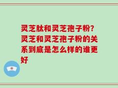 灵芝肽和灵芝孢子粉？灵芝和灵芝孢子粉的关系到底是怎么样的谁更好