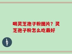 喝灵芝孢子粉图片？灵芝孢子粉怎么吃最好