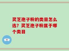 灵芝孢子粉的类目怎么选？灵芝孢子粉属于哪个类目