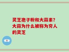 灵芝孢子粉和大蒜素？大蒜为什么被称为穷人的灵芝