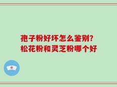 孢子粉好坏怎么鉴别？松花粉和灵芝粉哪个好