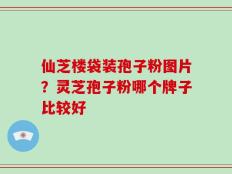仙芝楼袋装孢子粉图片？灵芝孢子粉哪个牌子比较好