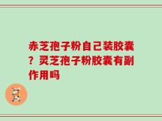 赤芝孢子粉自己装胶囊？灵芝孢子粉胶囊有副作用吗