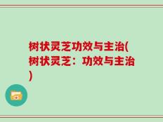 树状灵芝功效与主治(树状灵芝：功效与主治)