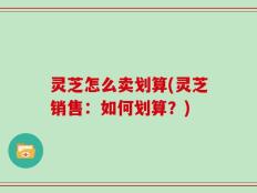 灵芝怎么卖划算(灵芝销售：如何划算？)