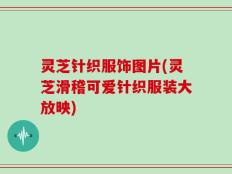 灵芝针织服饰图片(灵芝滑稽可爱针织服装大放映)