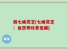 摘七峰灵芝(七峰灵芝：自然界珍贵宝藏)