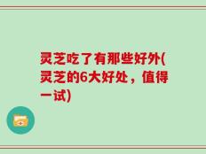 灵芝吃了有那些好外(灵芝的6大好处，值得一试)