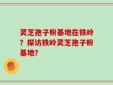 灵芝孢子粉基地在铁岭？探访铁岭灵芝孢子粉基地？