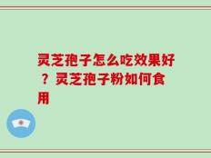 灵芝孢子怎么吃效果好 ？灵芝孢子粉如何食用