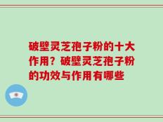 破壁灵芝孢子粉的十大作用？破壁灵芝孢子粉的功效与作用有哪些