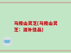 马陵山灵芝(马陵山灵芝：滋补佳品)