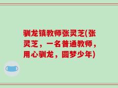 驯龙镇教师张灵芝(张灵芝，一名普通教师，用心驯龙，圆梦少年)