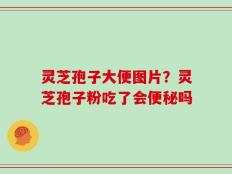 灵芝孢子大便图片？灵芝孢子粉吃了会便秘吗