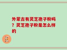 外蒙古有灵芝孢子粉吗？灵芝孢子粉是怎么样的
