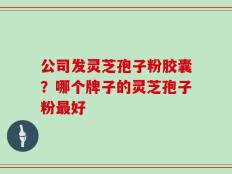公司发灵芝孢子粉胶囊？哪个牌子的灵芝孢子粉最好