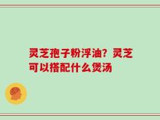 灵芝孢子粉浮油？灵芝可以搭配什么煲汤