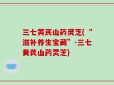 三七黄芪山药灵芝(“滋补养生宝藏”-三七黄芪山药灵芝)