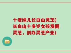 十老妹儿长白山灵芝(长白山十多岁女孩发掘灵芝，创办灵芝产业)
