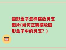 圆形盒子怎样摆放灵芝图片(如何正确摆放圆形盒子中的灵芝？)