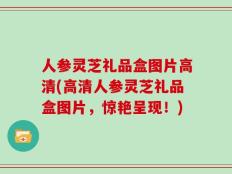 人参灵芝礼品盒图片高清(高清人参灵芝礼品盒图片，惊艳呈现！)