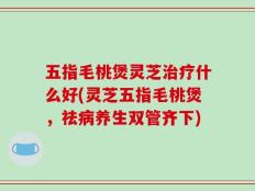 五指毛桃煲灵芝治疗什么好(灵芝五指毛桃煲，祛病养生双管齐下)