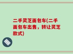 二手灵芝面包车(二手面包车出售，转让灵芝款式)