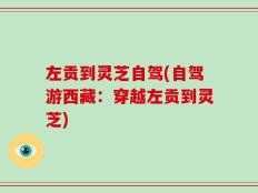 左贡到灵芝自驾(自驾游西藏：穿越左贡到灵芝)