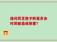 请问灵芝孢子粉是否会对肾脏造成损害？