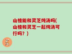 山楂能和灵芝炖汤吗(山楂和灵芝一起炖汤可行吗？)
