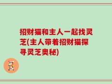 招财猫和主人一起找灵芝(主人带着招财猫探寻灵芝奥秘)